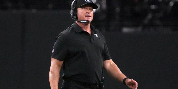 Jon Gruden reacts