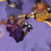 Vince Carter tries to grab the ball