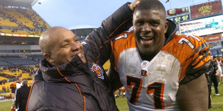 Willie Anderson and Hue Jackson