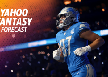 NFL Kickoff night has arrived and a new season is about to get underway. Speaking of new things, we are ecstatic to debut 'Fantasy Film Room' with Matt Harmon and Nate Tice. Throughout the season on Thursdays, Harmon and Tice will mege trending fantasy topics with hard hitting analysis from their film study. (Credit: Kevin Sabitus/Getty Images)