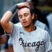 White Sox shortstop Nicky Lopez reacts to a loss against the Minnesota Twins earlier this season.