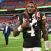 CLEVELAND, OHIO - SEPTEMBER 08: Deshaun Watson #4 of the Cleveland Browns looks on after the game against the Dallas Cowboys at Cleveland Browns Stadium on September 08, 2024 in Cleveland, Ohio. The Cowboys defeated the Browns 33-17. (Photo by Nick Cammett/Getty Images)