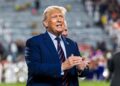 Trump at South Carolina game