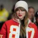 Taylor Swift at Chiefs game