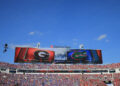 JACKSONVILLE, FL - OCTOBER 31:  A general view during the game between the Florida Gators and the Georgia Bulldogs at EverBank Field on October 31, 2015 in Jacksonville, Florida.  (Photo by Sam Greenwood/Getty Images)