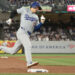 Jun 8, 2024; Bronx, New York, USA; Los Angeles Dodgers designated hitter Shohei Ohtani (17) rounds third base and scores on an double by first baseman Freddie Freeman (not pictured) during the ninth inning against the New York Yankees at Yankee Stadium. Mandatory Credit: Vincent Carchietta-Imagn Images