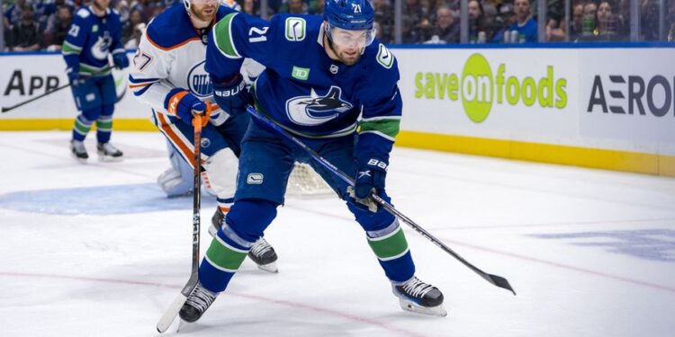 NHL: Stanley Cup Playoffs-Edmonton Oilers at Vancouver Canucks