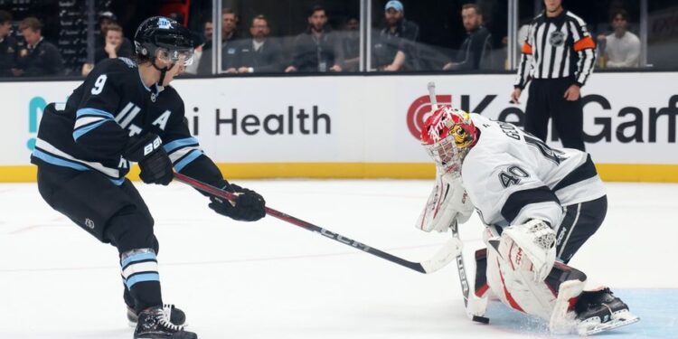 NHL: Preseason-Los Angeles Kings at Utah