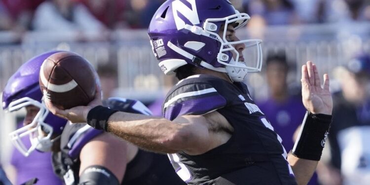 NCAA Football: Indiana at Northwestern