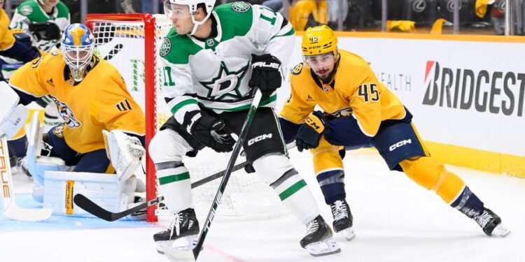 NHL: Dallas Stars at Nashville Predators