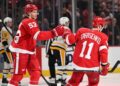 NHL: Pittsburgh Penguins at Detroit Red Wings