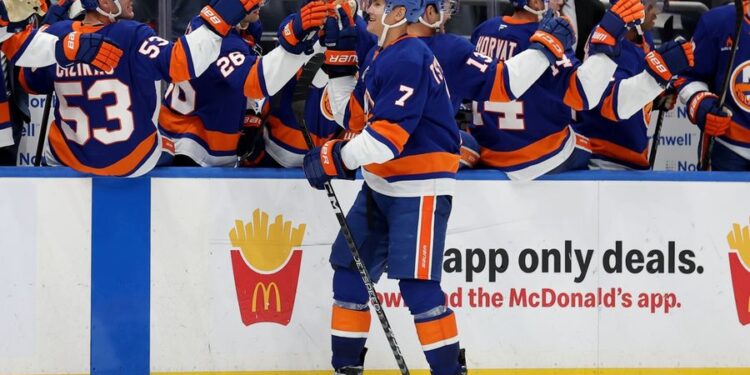 NHL: Utah at New York Islanders