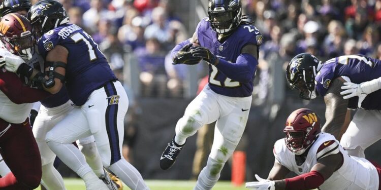 NFL: Washington Commanders at Baltimore Ravens