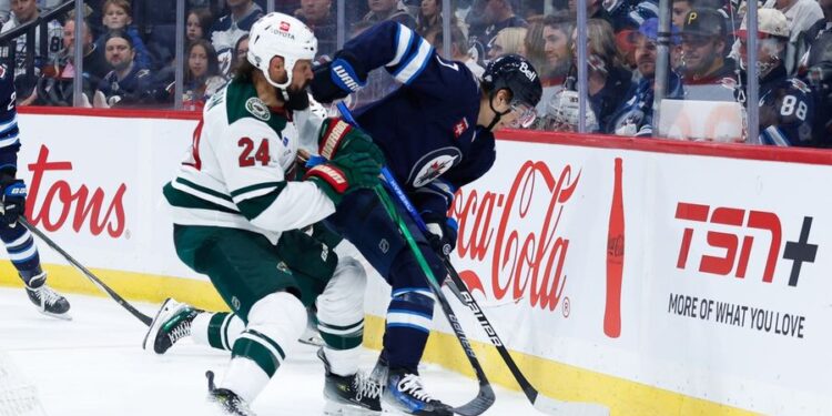 NHL: Minnesota Wild at Winnipeg Jets