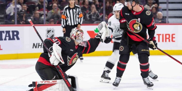 NHL: Los Angeles Kings at Ottawa Senators