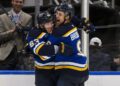 NHL: New York Islanders at St. Louis Blues