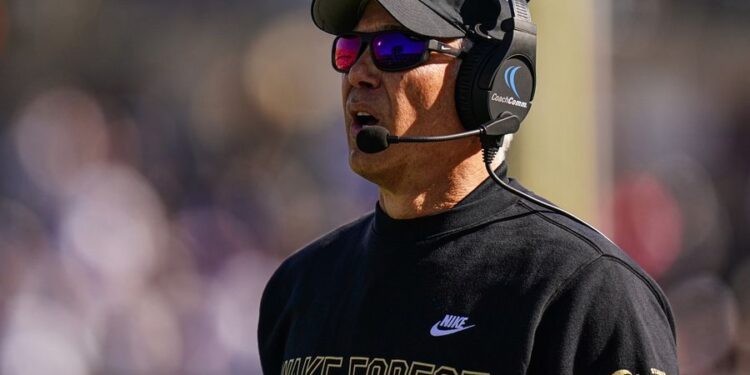 NCAA Football: Wake Forest at Connecticut