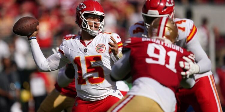 NFL: Kansas City Chiefs at San Francisco 49ers