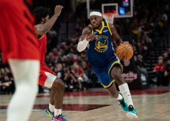 NBA: Golden State Warriors at Portland Trail Blazers