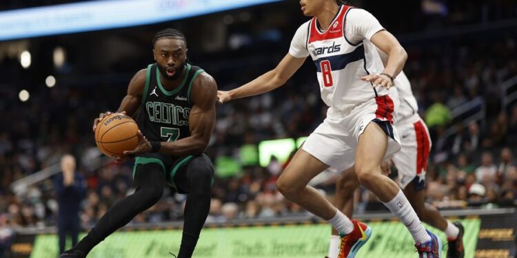 NBA: Boston Celtics at Washington Wizards