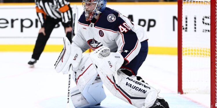 NHL: Columbus Blue Jackets at Nashville Predators