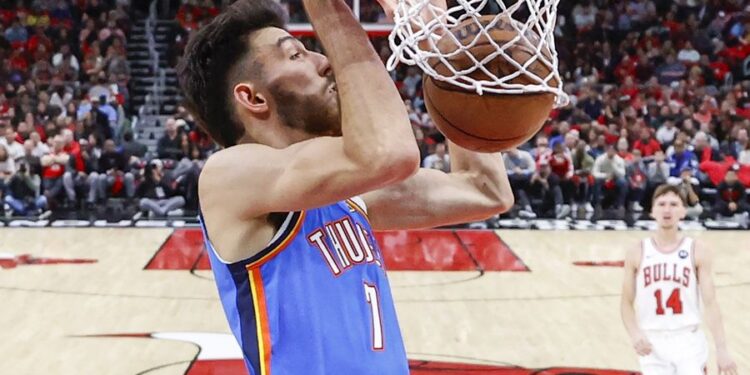 NBA: Oklahoma City Thunder at Chicago Bulls