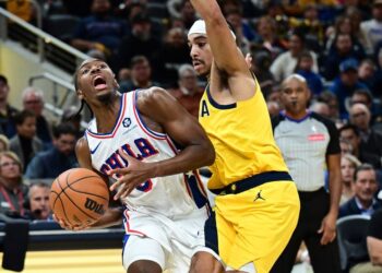 NBA: Philadelphia 76ers at Indiana Pacers