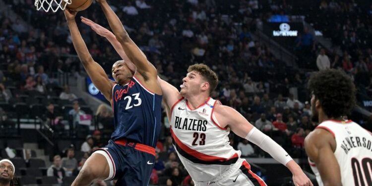 NBA: Portland Trail Blazers at Los Angeles Clippers