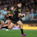 SYDNEY, AUSTRALIA - SEPTEMBER 28:  Nathan Cleary of the Panthers makes a break during the NRL Preliminary Final match between the Penrith Panthers and the Cronulla Sharks at Accor Stadium on September 28, 2024 in Sydney, Australia. (Photo by Matt King/Getty Images)