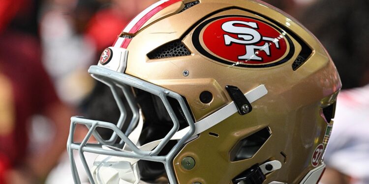 49ers helmet