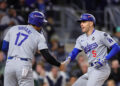 The Dodgers are one win away from glory. (Alex Slitz/Getty Images)