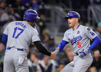 The Dodgers are one win away from glory. (Alex Slitz/Getty Images)