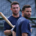 Clayton Kershaw paid respect to Jose Altuve and Alex Bregman when talking about great duos at the top of the lineup. But he still holds a grudge. (Photo by Harry How/Getty Images)