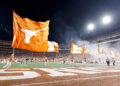 The Texas Longhorns host fellow SEC powerhouse Georgia in Austin on Saturday night. (Tim Warner/Getty Images)