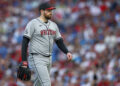 PHILADELPHIA, PENNSYLVANIA - JUNE 21: Jordan Montgomery #52 of the Arizona Diamondbacks in action against the Philadelphia Phillies during a game at Citizens Bank Park on June 21, 2024 in Philadelphia, Pennsylvania. (Photo by Rich Schultz/Getty Images)