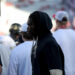 TUCSON, AZ - OCTOBER 19: Colorado Buffaloes wide receiver Travis Hunter #12 during the second half of a football game between the University of Colorado Buffaloes and the University of Arizona Wildcats.  October 19, 2024 at Arizona Stadium in Tucson, AZ. (Photo by Christopher Hook/Icon Sportswire via Getty Images)