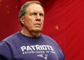 Bill Belichick walks out