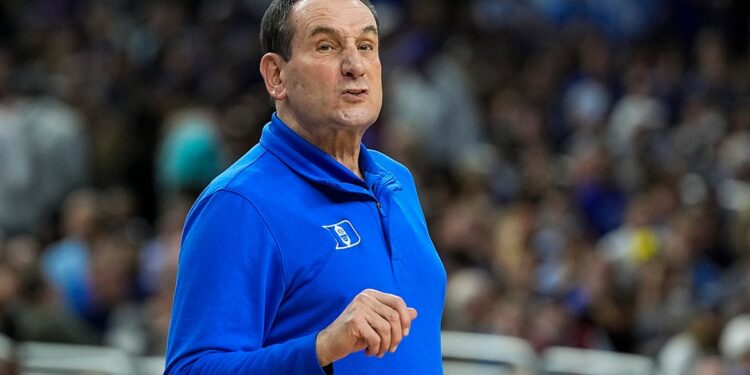 Duke coach K