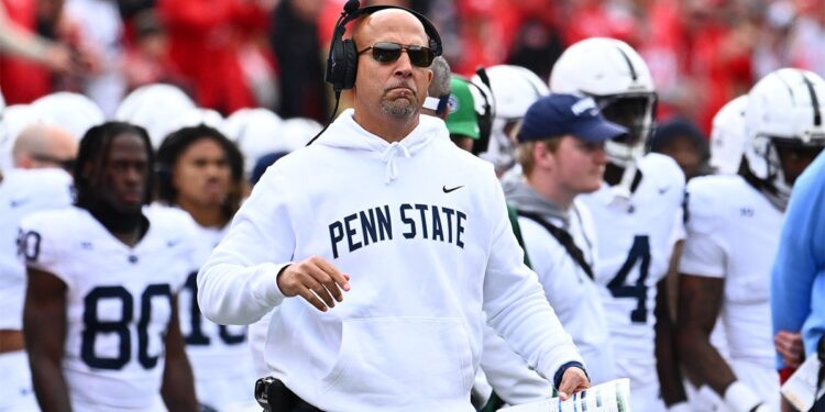 James Franklin coaches against Ohio State