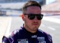 Alex Bowman in qualifying