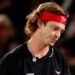 Andrey Rublev reacts