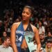 Angel Reese at WNBA finals