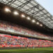 HARRISON, NJ - JULY 17: A general view of action at the Red Bull Arena during the Major League Soccer match between New York Red Bulls and New York City FC at Red Bull Arena on July 17, 2022 in Harrison, New Jersey. (Photo by James Williamson - AMA/Getty Images)