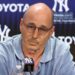 Brian Cashman talks to press