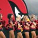 Cardinals cheerleaders at Lions game