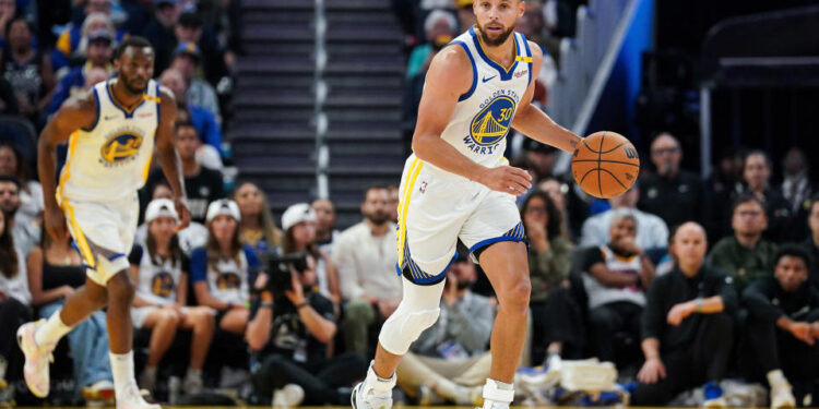 Stephen Curry hopped off the court and directly into the tunnel on Sunday night after rolling his left ankle while trying to set a screen.