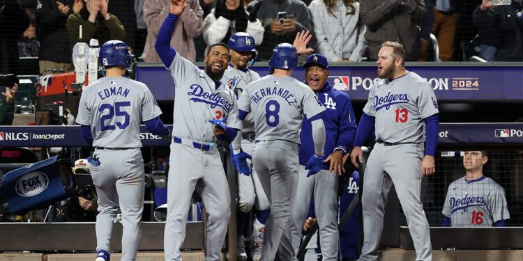 Dodgers celebrate