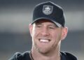 J.J. Watt smiles