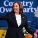 Vice President Kamala Harris with former Rep. Liz Cheney