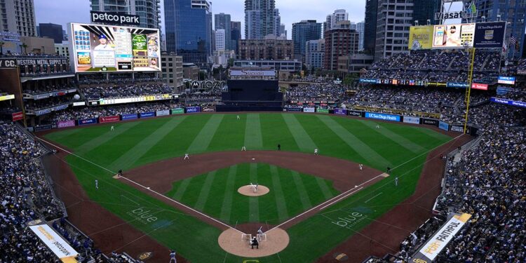 A general view of Petco Park